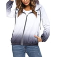 thumbnail image 6 of Purcoar Raincoat Women Lightweight Waterproof Rain Jackets Outdoor Hooded Windbreaker XS-XXL, 6 of 9