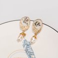 thumbnail image 3 of Womens Earrings Fashion Oil-dripping Colored Shell Fake Pearl Stud Earrings, 3 of 9