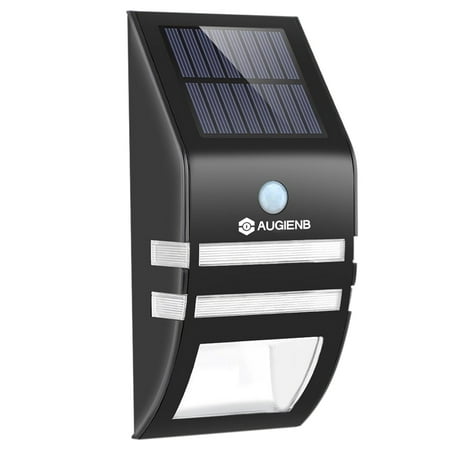 Solar Led Lights Augienb Outdoor Motion Sensor Light Wall