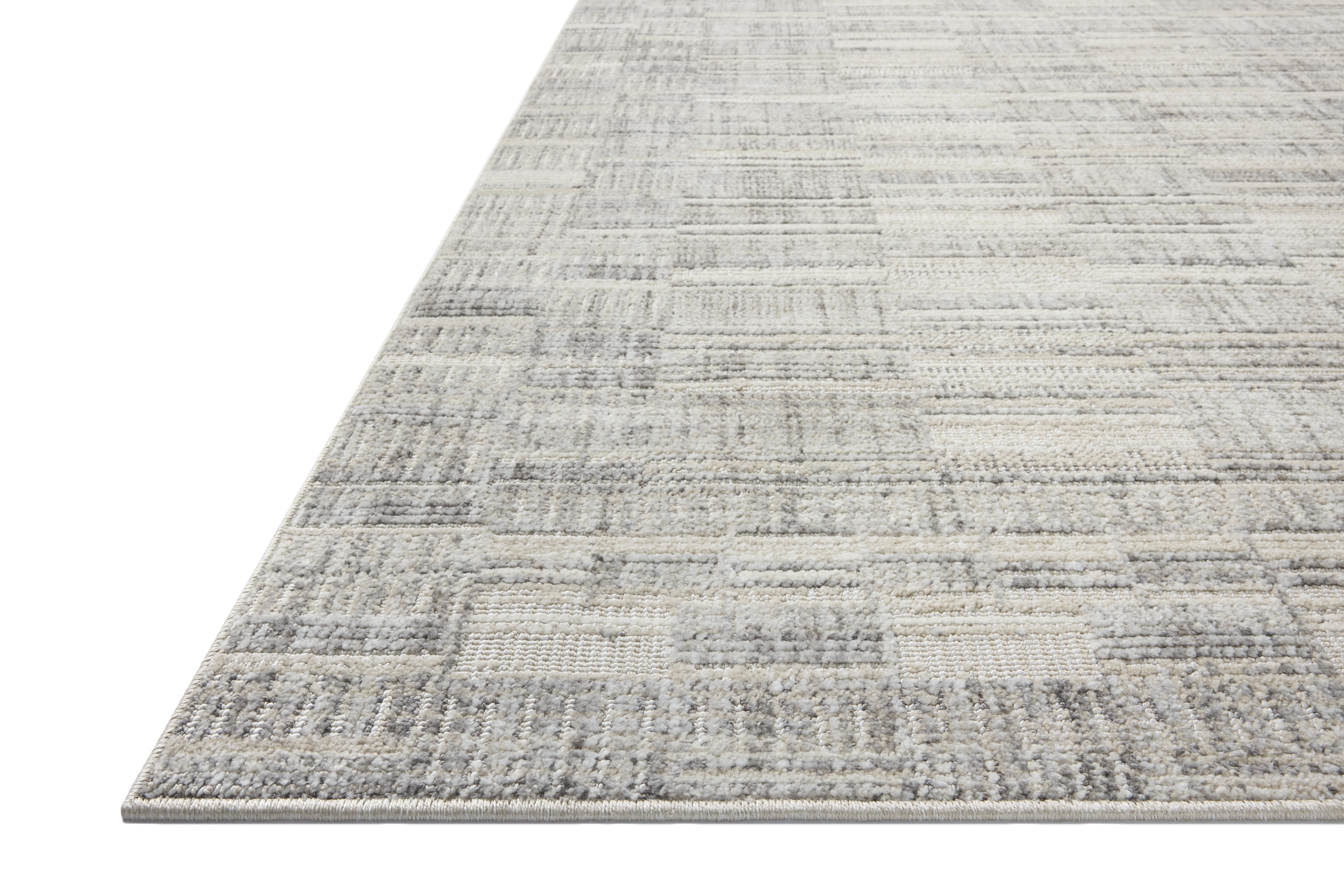 Loloi Roxie Granite / Oatmeal 5'-2" x 7'-6" Area Rug