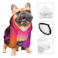 thumbnail image 3 of Sikiie Neon Cassette Tape Dog Hoodie,Dog Clothes,Dog Sweatshirt ,Dog Shirt, Dog Clothes for Puppy Kitten Small Dogs Cats-X-Large, 3 of 7