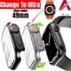 thumbnail image 2 of Funda De Vidrio Templado Para iWatch 8 7 45m m 41mm Para Apple Watch 6 5 4 44mm 40mm T500 + Plus T500 T55 W26 X8 X7 I8 44mm Gao Jiahui unisex, 2 of 2