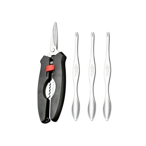 4pcs Crab Crackers Tools Crab Leg Crackers Crab Crackers Crab Leg Scissor for Restaurant
