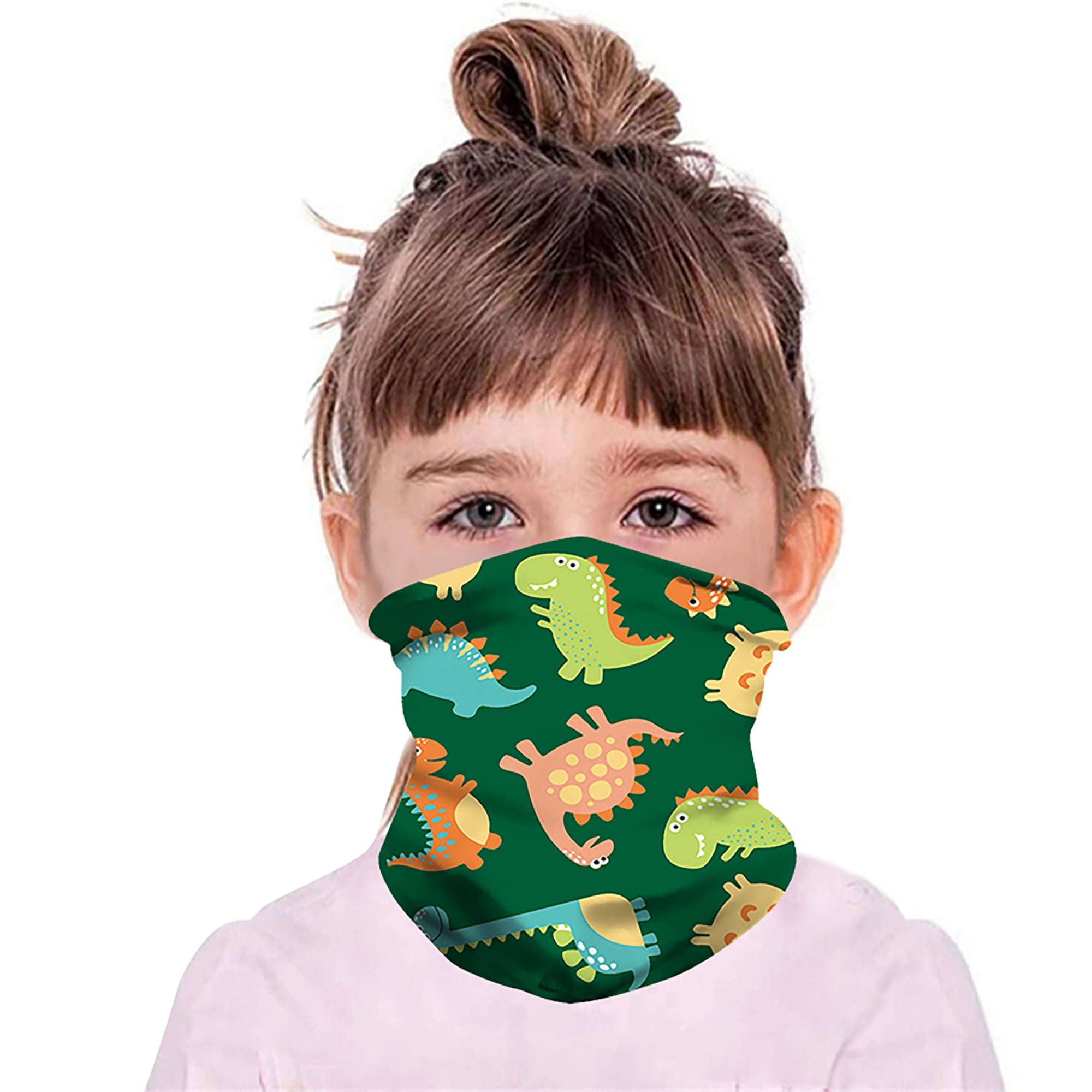 3 Neck Gaiter UV Protection Face Bandana Face Mask Scarf Balaclava Unisex Kids 