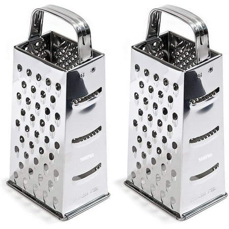 

Norpro 4-Sided Stainless Steel Grater 8.25 Tall (2-Pack)