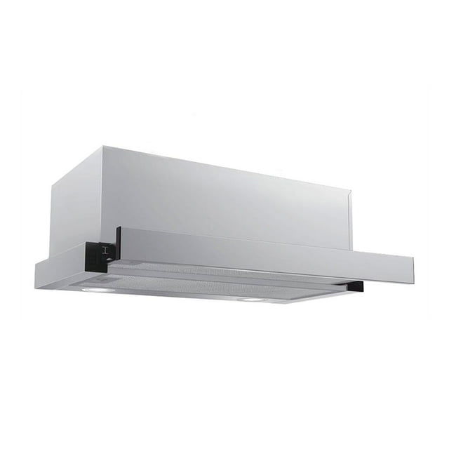 Campana empotrable de 60 cm (24 pulgadas) IHD CEX60 Campana empotrable en acero inoxidable y nariz extraíble