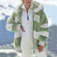 thumbnail image 1 of Puntoco Fashion - Chaqueta de abrigo sintético para mujer con cremallera de invierno y manga larga Puntoco Puntoco-2915, 1 of 5