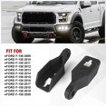 thumbnail image 3 of 2 Pcs Front Tow Hook D Ring Mounting Bracket Tow Hook Bracket Kit for Ford F150 2009- Front Bumper D-Ring Shackle Bracket, 3 of 5