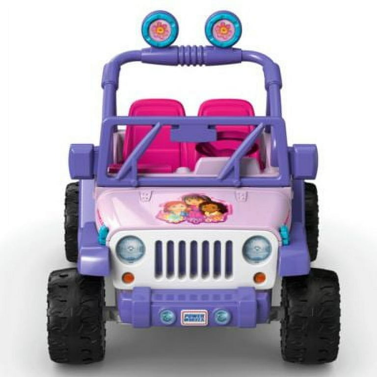 Power Wheels Nickelodeon Dora and Friends Jeep Wrangler