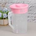 thumbnail image 4 of Miangastore 1Set Iced Tea Container Pink Large 24.5x14x14Cm For Outdoor Entertainment Square Shape, 4 of 9