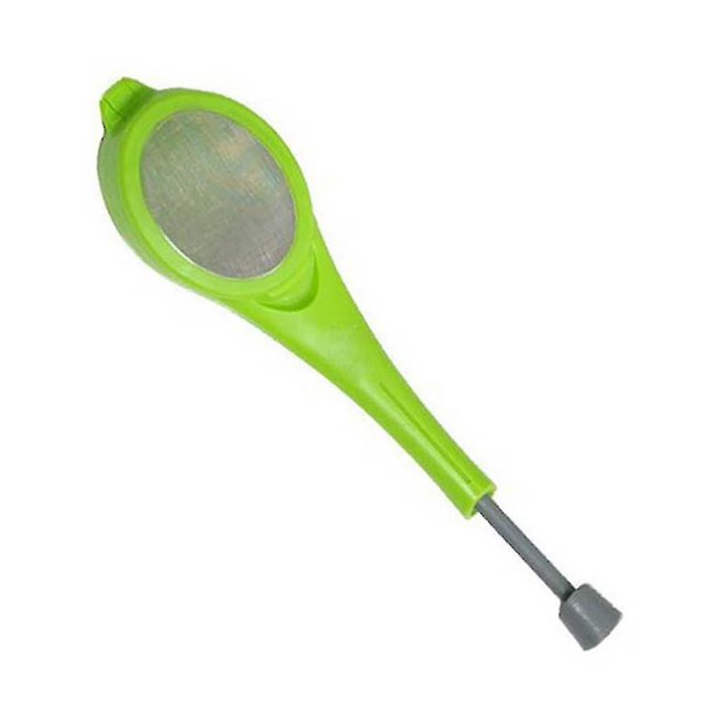 Infusor de té con émbolo incorporado, bolsa de té reutilizable de sabor intenso saludable, colador de té y café de plástico, 1 ud.