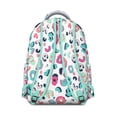 thumbnail image 3 of Geometric Shapes Texture Backpack as a Gift - Urban Print Laptop Bag for College Students, School, Work and Travel, Durable Bookbag with Padded Computer Compartment, 3 of 6