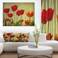 thumbnail image 1 of Fond de Fleurs Grunge - Impression d'Art Floral sur Toile, 1 of 3