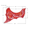 thumbnail image 2 of 4 Piezas de Pickguard Scratch Plate para Guitarra Acústica 40/41 Pulgadas Perfecl Colorido, 2 of 8