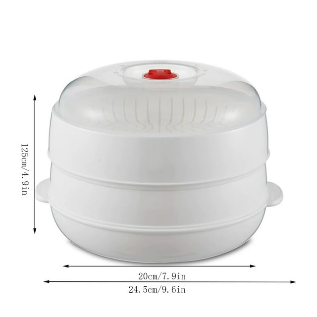 TACILIP Plastic Microwave Steamerss Steamerss Rack Kitchen Utensils, Mom Gifts