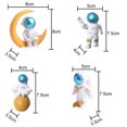 thumbnail image 4 of BeesClover 4Pcs Astronaut Decor, Fish Tank Decor, Spaceman Small Fish Aquarium Decorations, Handmade Coloring Cute Mini Space Figure Ornament For Home, Photograph, 4 of 8
