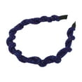 thumbnail image 4 of Unique Bargains 1 Pc Headband Colorful Cable Knit Hair Accessories for Women Dark Blue, 4 of 5