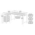 thumbnail image 3 of Sauder® Collection Market Commons Bureau en L, Finition Rich Walnut™, 425767, 3 of 9