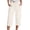 Beige*, variant on RUTAYY Women's Capri Pants Solid Color Straight Leg Casual High Waist Sports Loose Fit Daily Wear Trendy Travel Trousers