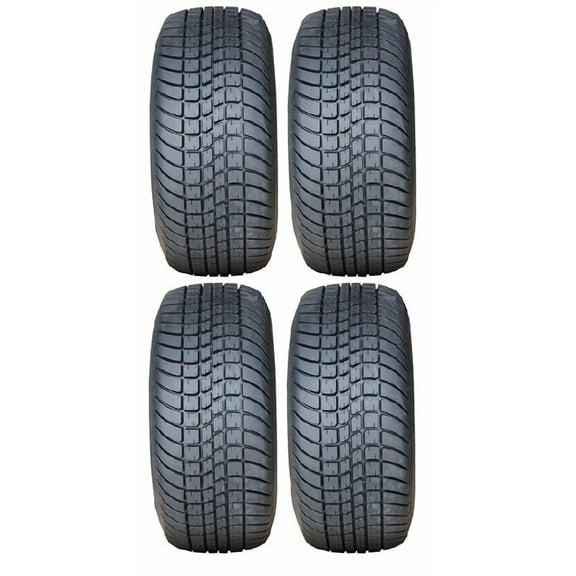 Full set of MotoSport EFX Pro Rider 215x50-12 (4ply) Golf Cart Tires (4)