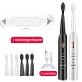 thumbnail image 1 of Dual Handle Rechargeable Electric Toothbrush Set for Adults and Kids, 1 of 3
