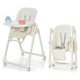 thumbnail image 1 of Costway Trona Plegable para Bebés Silla de Comer Ajustable con 4 Ruedas Bloqueables 6 Alturas Bandeja Extraíble Cojín 70 x 56 x 88-106 cm, 1 of 10