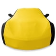 thumbnail image 2 of C7 Corvette Ultraguard Stretch Satin Indoor Car Cover : Sport Series Yellow/Black, 2 of 15