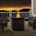 thumbnail image 4 of Thatch Oval Cast Aluminum Firepit, 4 of 10