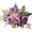 Purple, variant on Artificial Flowers, Oimcto Peonies and Rose Flowers, Lifelike Bouquet, No Fade Flowers for Wedding Tables, Centerpiece Decor, Home and office, Non-Yellowing, Easy to Arrange, Champagne