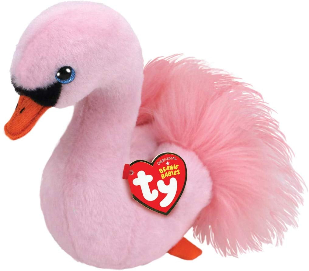 TY Beanie Babies - Odette The Pink Swan Small 6