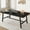 black, variant on Dining Table for 6-10 People,71 Inch Farmhouse Wood Rectangle Apartment Dinning Room Dinette Tables for Eating Dinner,Modern Kitchen Table with Adjustable Feet for Home,Dining Room
