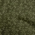 thumbnail image 1 of oneOone Polyester Spandex Dark Green Fabric Floral Craft Projects Decor Fabric Printed By The Yard 56 Inch Wide, 1 of 5