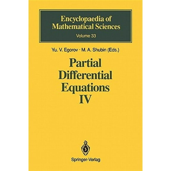 Encyclopaedia of Mathematical Sciences: Partial Differential Equations IV: Microlocal Analysis and Hyperbolic Equations (Paperback)