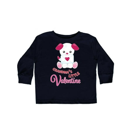 

Inktastic Grandma s Little Valentine Gift Toddler Boy or Toddler Girl Long Sleeve T-Shirt