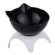 thumbnail image 4 of Comedero elevado para perros y gatitos con soporte elevado para cachorros pequeños Negro, 4 of 6