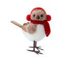 thumbnail image 1 of Decoración de mesa navideña, adorable figura de pajarito para chimenea, oficina, Estilo C, 1 of 5