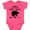 Vintage Hot Pink, variant on Inktastic Sister Bear Native Arrow Girls Baby Bodysuit