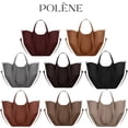 thumbnail image 2 of Bolso tote grande de color marrón castaño, 2 of 3