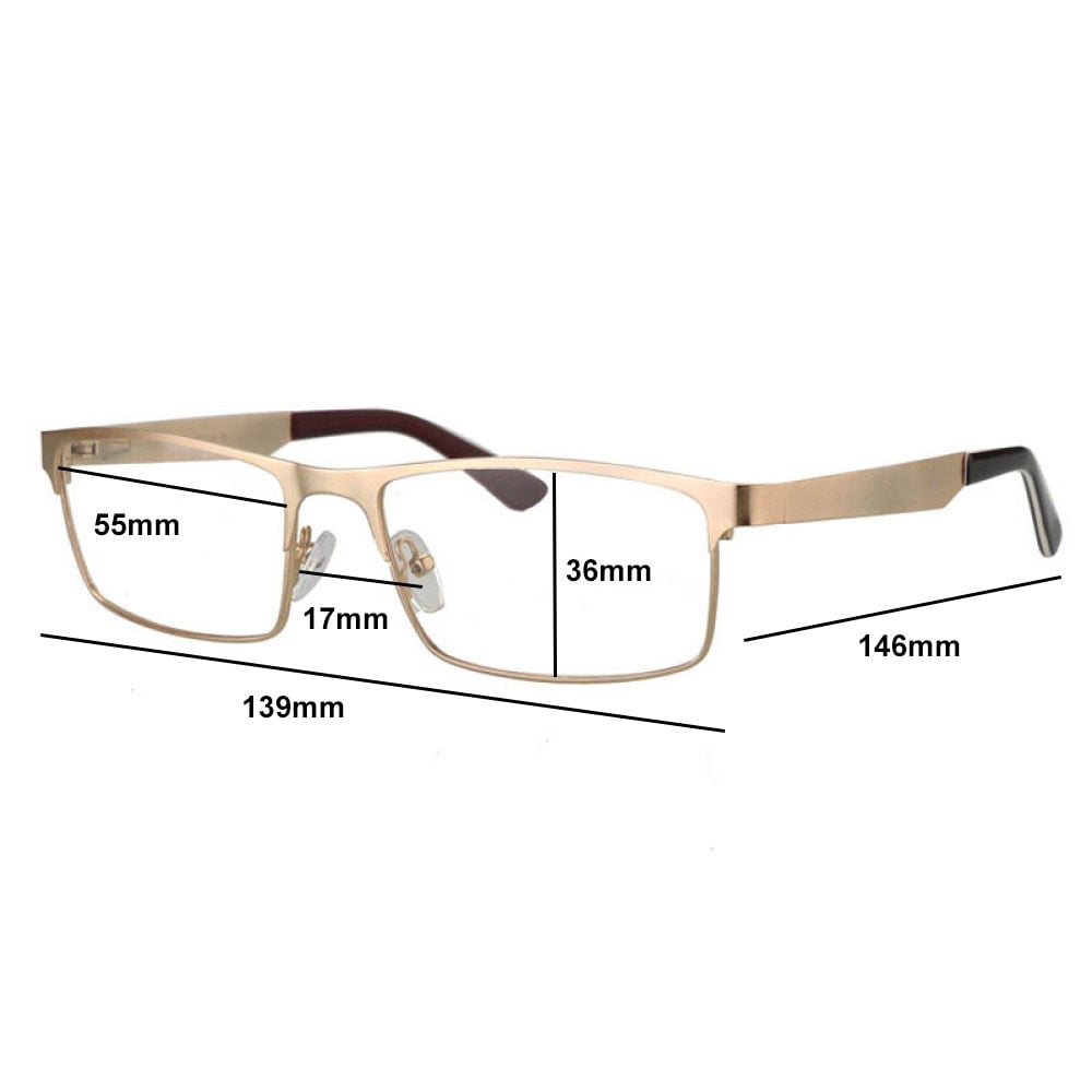 Photochromic Reading Glasses 1.25, Metal Resbyopic Glasses for Men, Square Spring Hinge Gunmetal Sunglasses Readers +1.25 UV (Photochromic Gray)