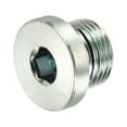 thumbnail image 3 of Uxcell M18*1.5 Internal Hex Head Pipe Fitting Plug, Male Thread 45# Steel Socket Plug with Sealing Ring, 3 of 5