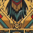 thumbnail image 4 of Yayeee Shower Curtain with Hooks 72"x72" Waterproof Fabric Bathroom Hanging Decor, Retro Abstract Eagle, 4 of 5