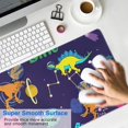 thumbnail image 4 of Long Mouse Pads for Desk,Space Dinosaurs Astr Dino Pattern Desk Mats on Top Of Desks, Desk Mouse Pad Extra Large with 3mm Non-Slip Base and Stitched Edge for Gaming,Office,Work,Home 31.5"x15.7", 4 of 6