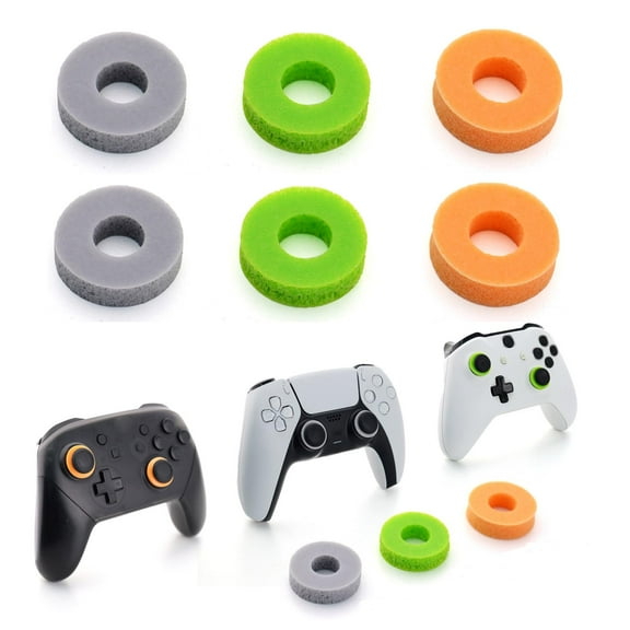 Precision Rings | Aim Assist Motion Control for PlayStation 4 (PS4), PlayStation 5 (PS5), Xbox One, Xbox Series X & Switch Pro Controller | Mixed Strength