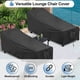 thumbnail image 4 of Funda para Tumbona de Patio Exterior OutdoorLines Impermeable 2 piezas, 4 of 9