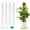 🔥 Clear_Base#2460, variant on Plastic Moss Pole 24 Inch | 4 Pack Plant Support Stakes for Monstera & Climbing Vines | Semi-Cylindrical D-Shape | Durable Clear Plastic | Indoor Houseplant Trainer | 4x24in | Easy Assembly