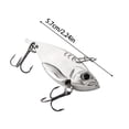thumbnail image 5 of YYDENG Metal VIB Fishing Lure 4cm 4.5cm 5cm 5.7cm, Realistic 3D Fish Shape Hard Bait With Treble Hooks, Vibration Swimbait For Freshwater Saltwater Angling, 5 of 9