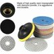 thumbnail image 3 of Wet and Dry Diamond Polishing Discs - 4 - For Granite, Marble, Concrete, Stone, 3 of 5