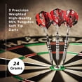 thumbnail image 2 of Juego de dardos Viper Blitz 95 con punta de acero de tungsteno, 24 g, con funda, 2 of 9