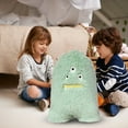 thumbnail image 4 of Big Eye Plush Doll Soft Stuffed Toy Cute Hairy Girl Pillow for Kids and Adults, 4 of 7