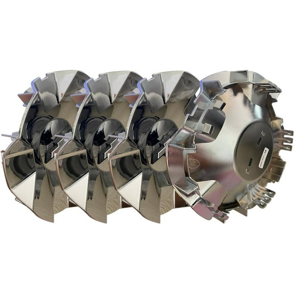 Silver Wheel Rim Center Cap Hub Cap 23217261 84128121 5620 for Tahoe Suburban 2017-2020 4Pcs